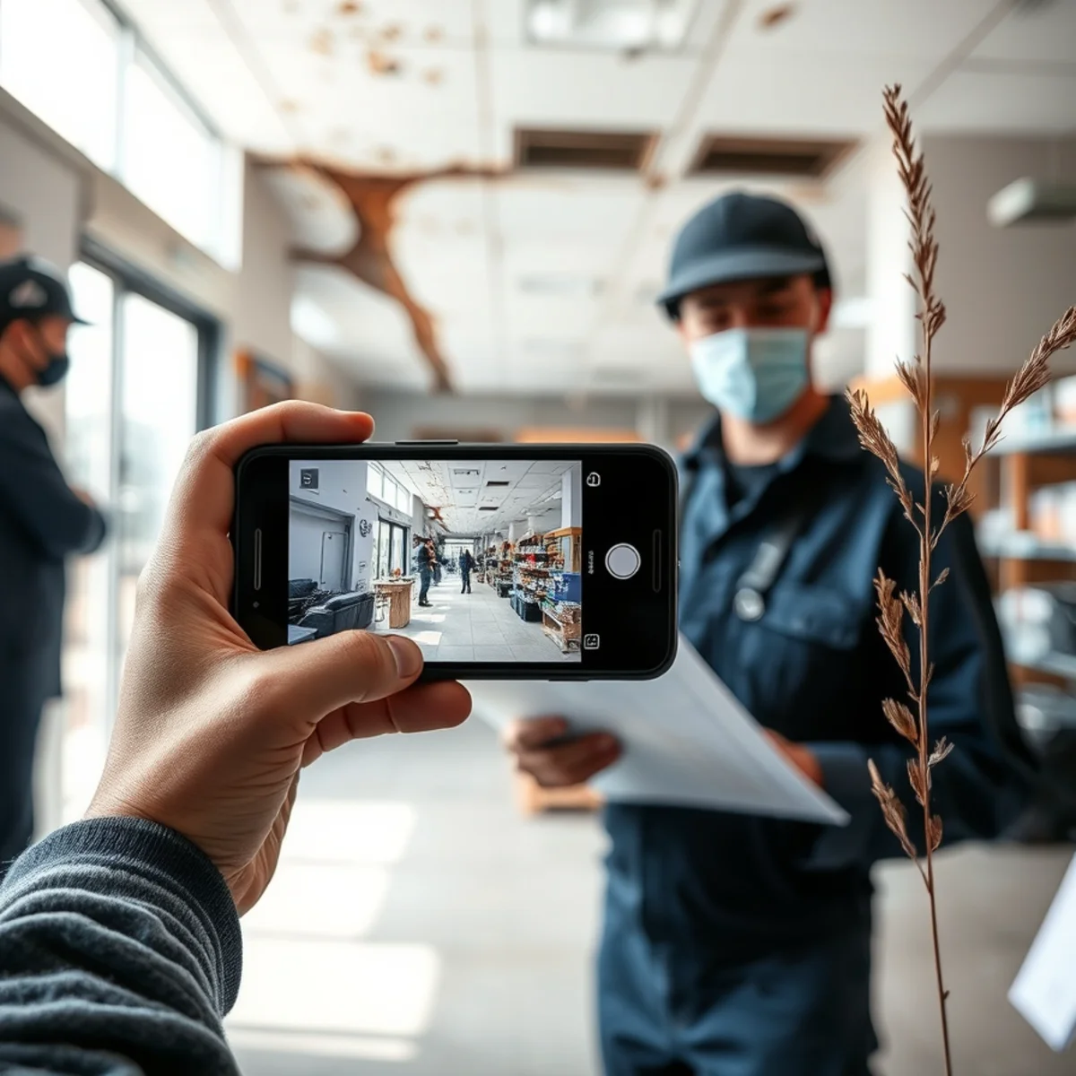 Documenting commercial water damage before cleanup begins