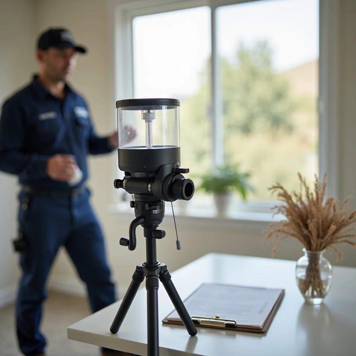 Independent clearance air sampling after mold remediation in Fullerton