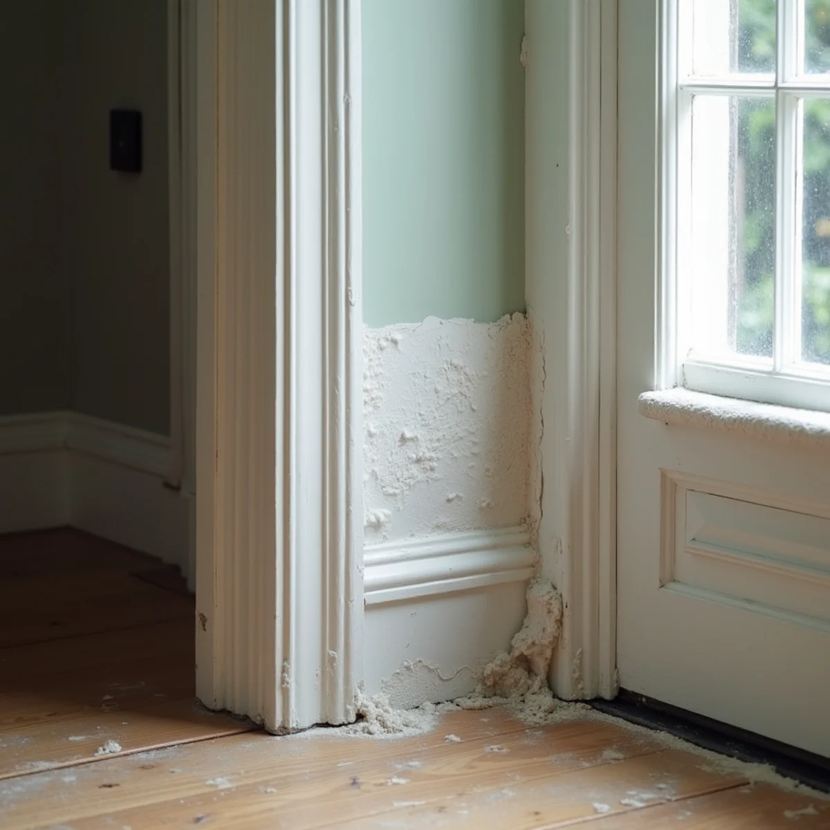 Protecting original trim in a historic The Colony home