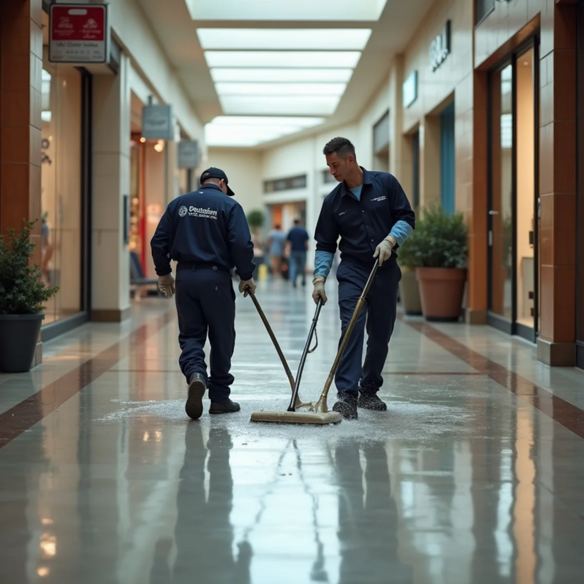 Retail corridor water loss in the Brea Mall area