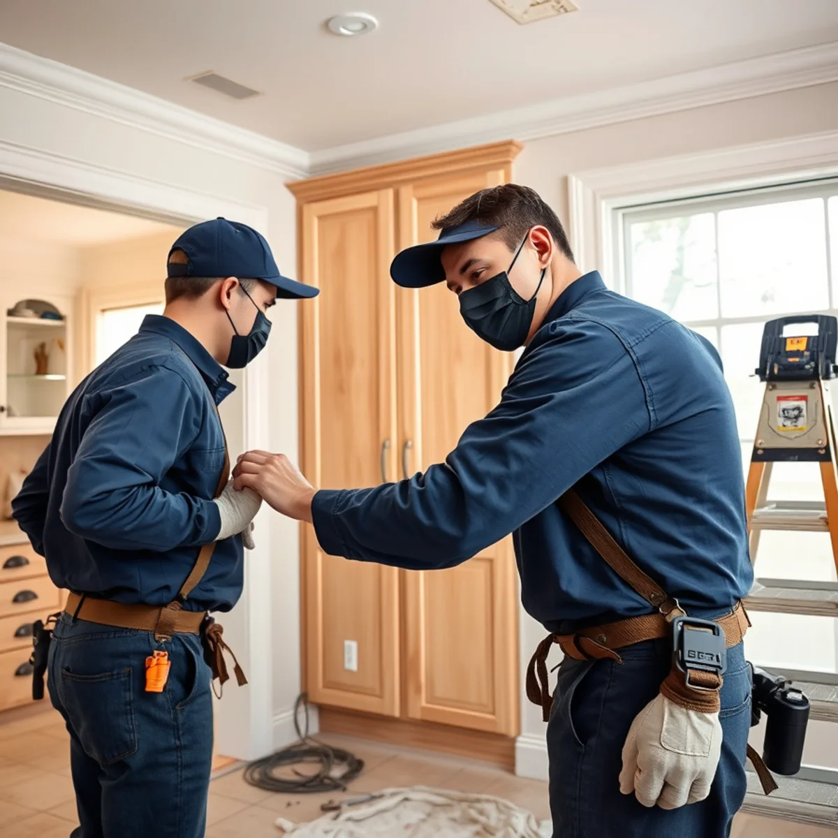 Water damage restoration in a Cerritos, CA planned community home