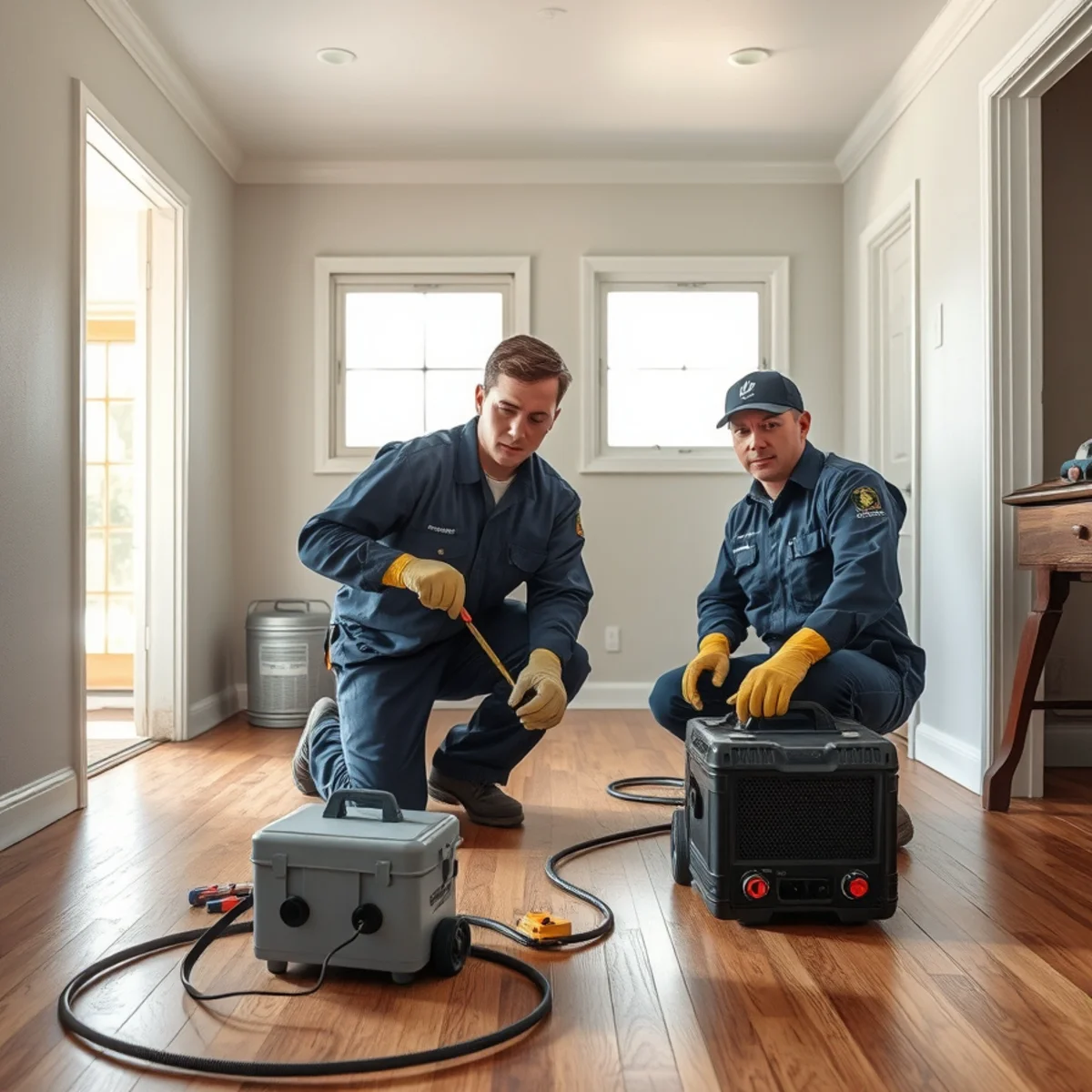 Slab leak restoration in a 1950s Lakewood, CA tract home