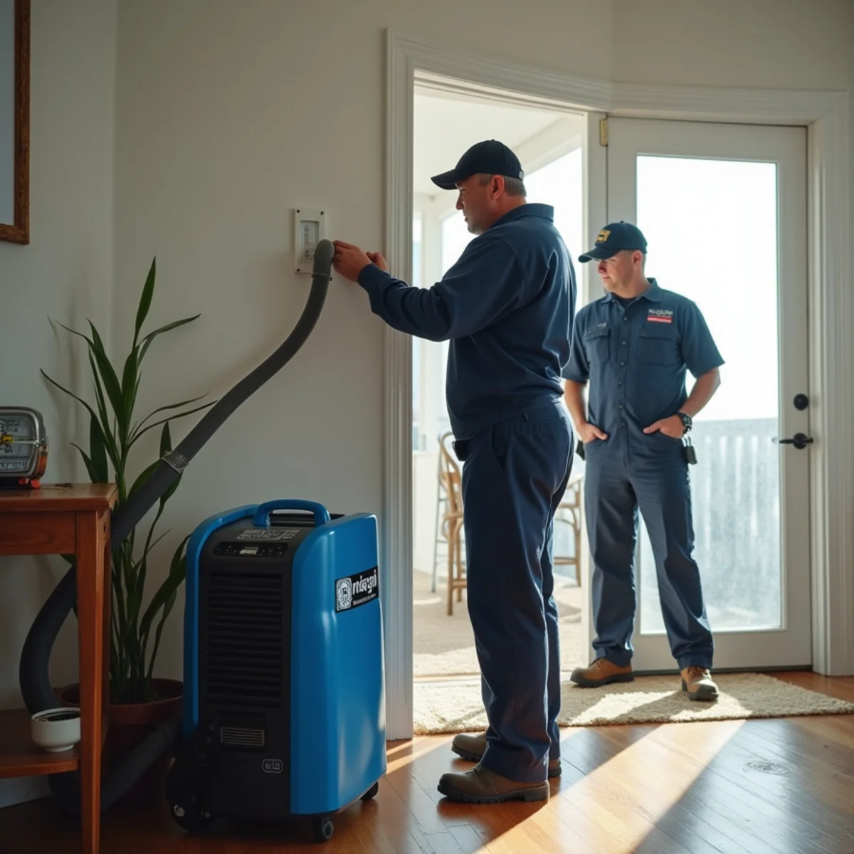 Dehumidification planned for a coastal Long Beach property
