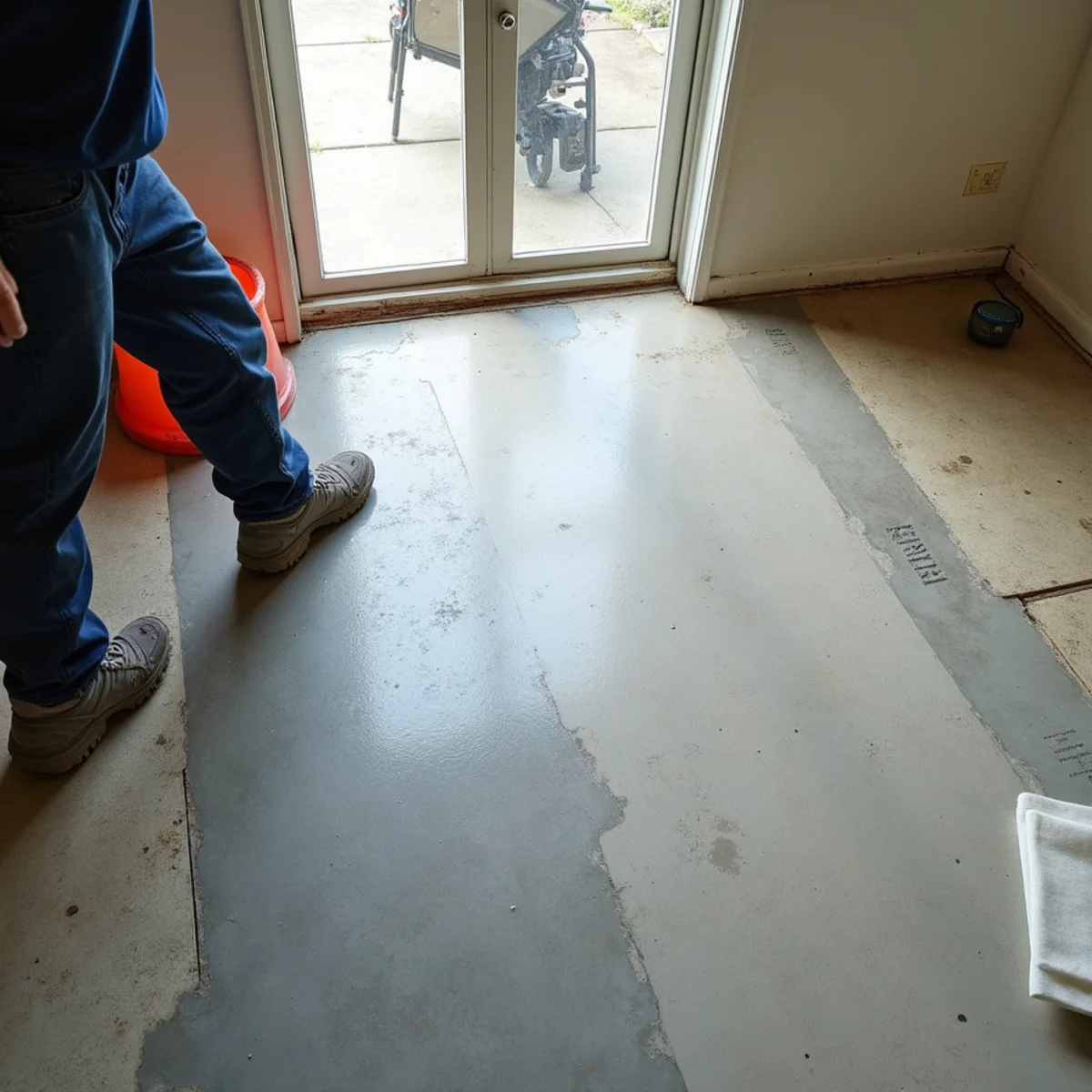 Slab inspection in a post-war Norwalk tract home