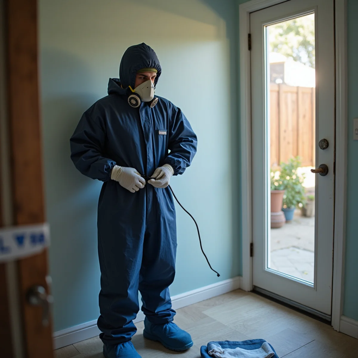 Full protective equipment donned before Category 3 entry